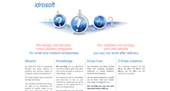 Desktop Screenshot of idrosoft.com